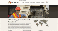 Desktop Screenshot of globe24-7.com